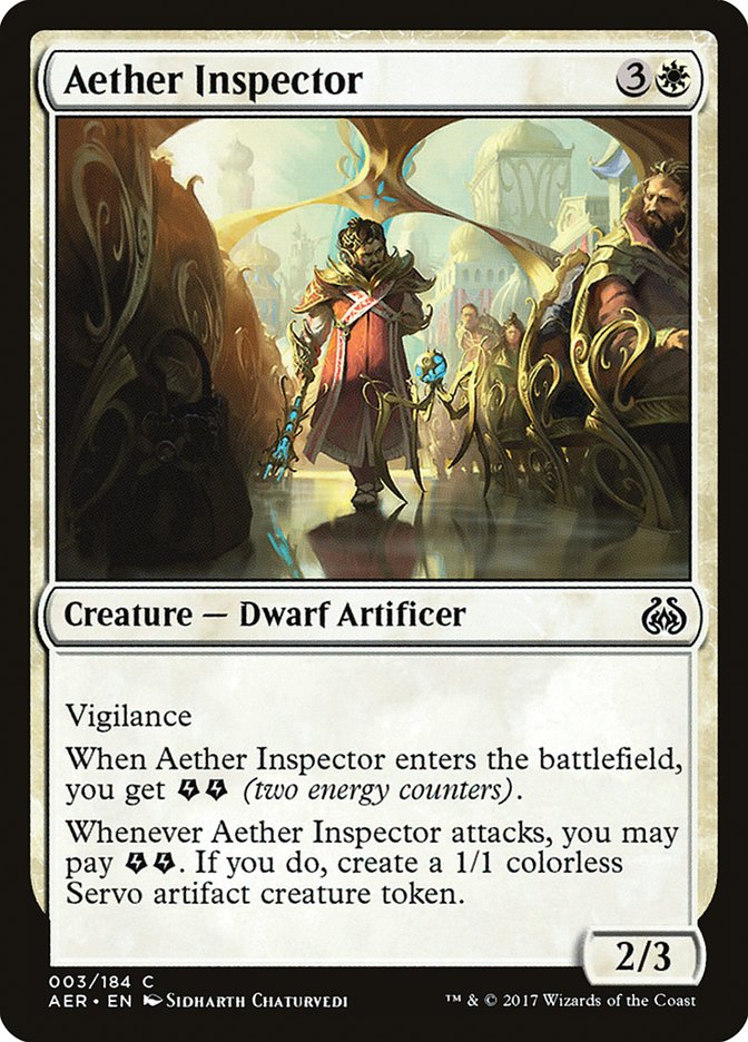 Aether Inspector [Aether Revolt] | The Gaming Verse