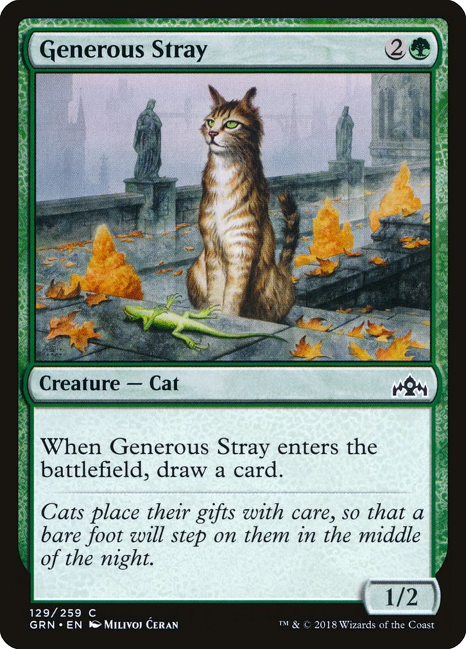 Generous Stray [Guilds of Ravnica] | The Gaming Verse