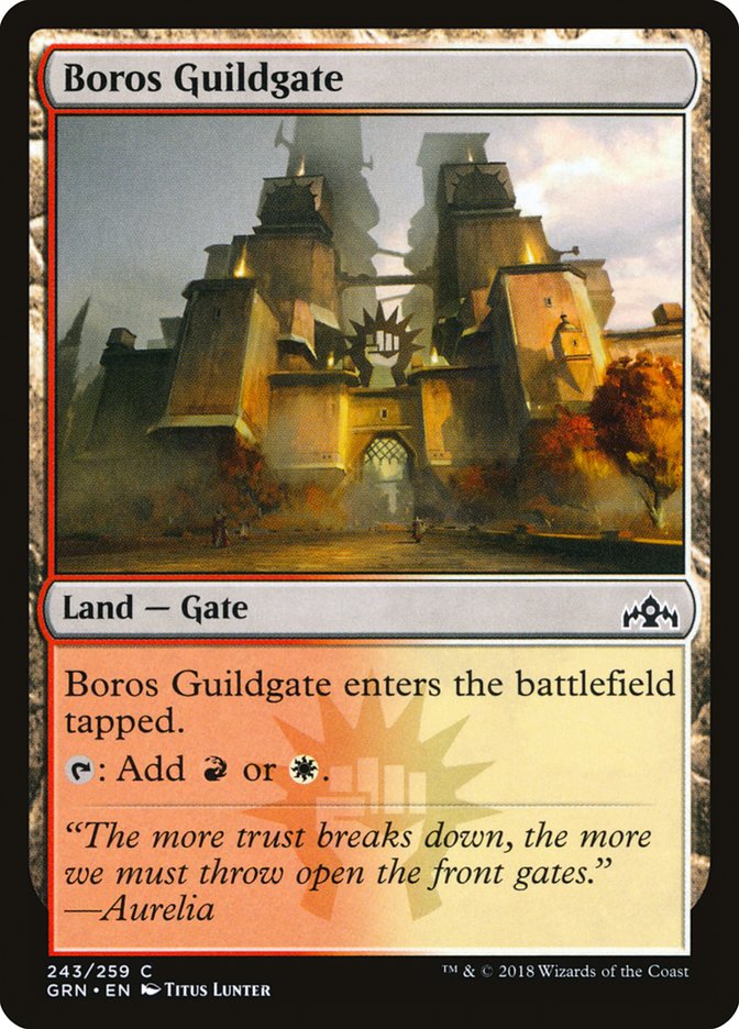 Boros Guildgate (243/259) [Guilds of Ravnica] | The Gaming Verse