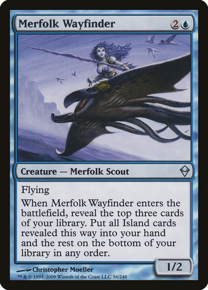 Merfolk Wayfinder [Zendikar] | The Gaming Verse