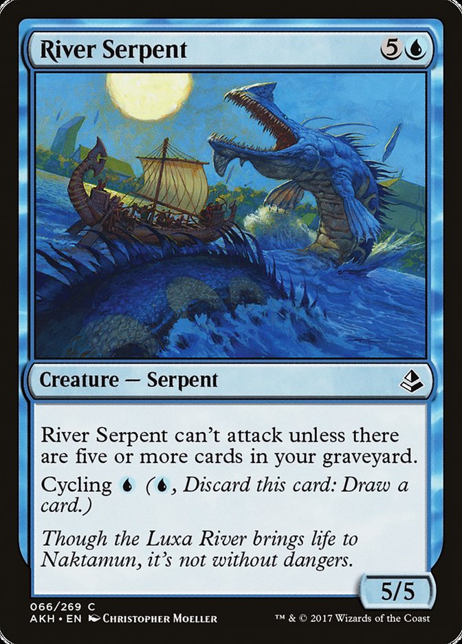 River Serpent [Amonkhet] | The Gaming Verse