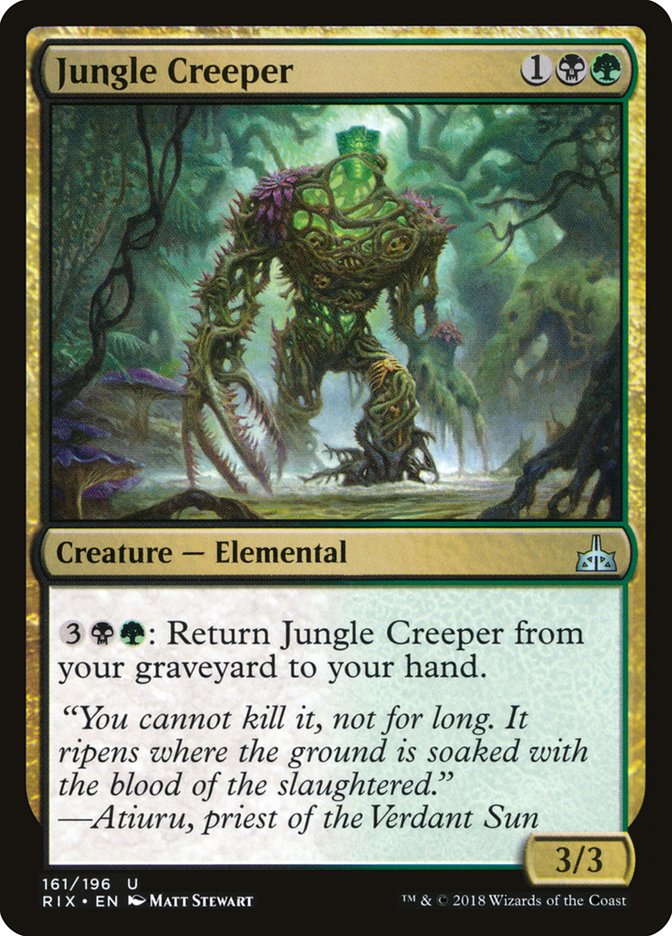 Jungle Creeper [Rivals of Ixalan] | The Gaming Verse