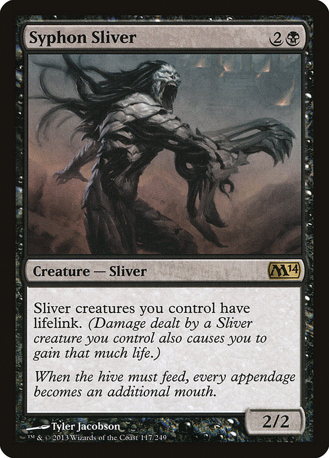 Syphon Sliver [Magic 2014] | The Gaming Verse