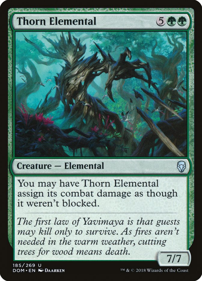 Thorn Elemental [Dominaria] | The Gaming Verse