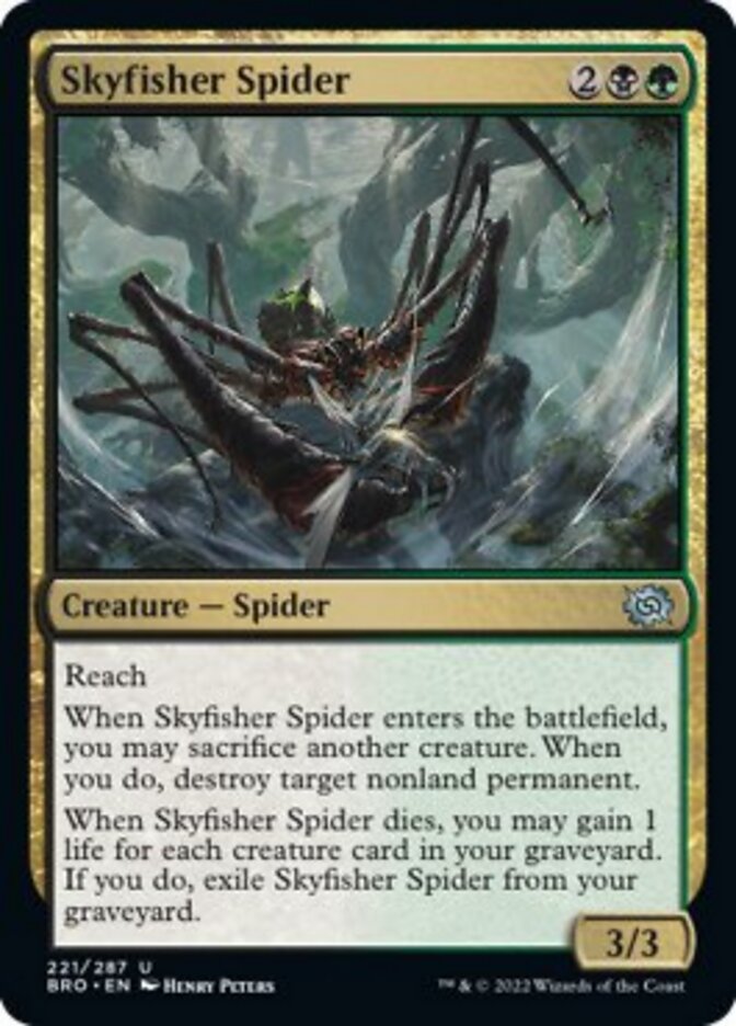 Skyfisher Spider [The Brothers' War] | The Gaming Verse