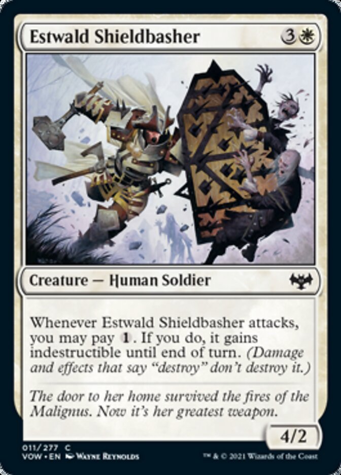 Estwald Shieldbasher [Innistrad: Crimson Vow] | The Gaming Verse