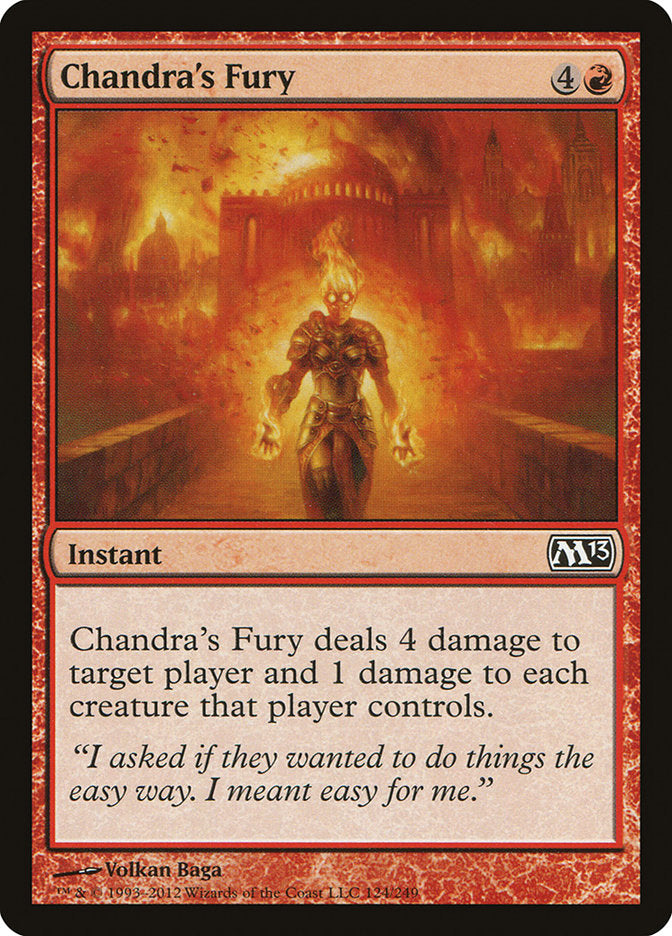 Chandra's Fury [Magic 2013] | The Gaming Verse