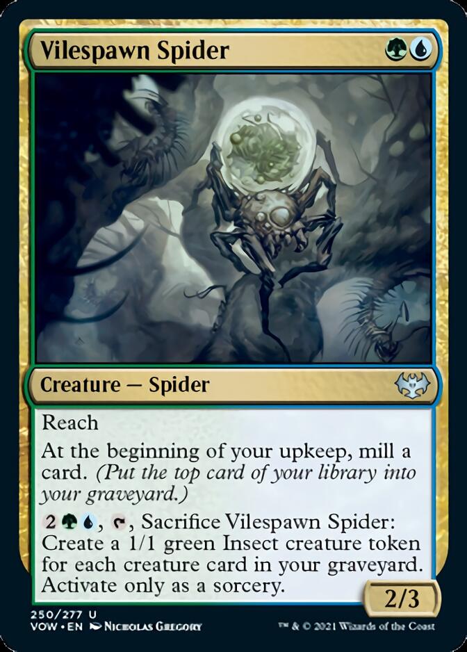 Vilespawn Spider [Innistrad: Crimson Vow] | The Gaming Verse