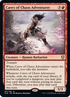 Caves of Chaos Adventurer [Commander Legends: Battle for Baldur's Gate] | The Gaming Verse