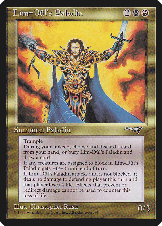 Lim-Dûl's Paladin [Alliances] | The Gaming Verse