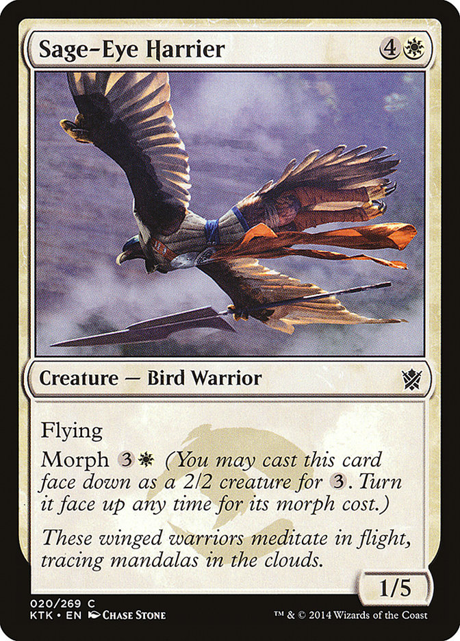 Sage-Eye Harrier [Khans of Tarkir] | The Gaming Verse