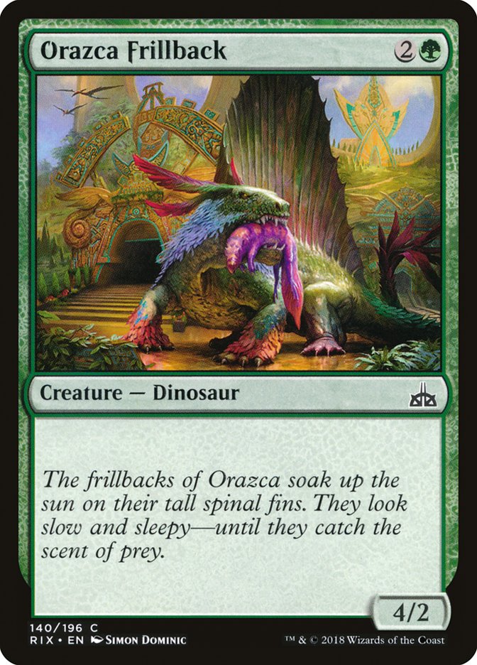 Orazca Frillback [Rivals of Ixalan] | The Gaming Verse