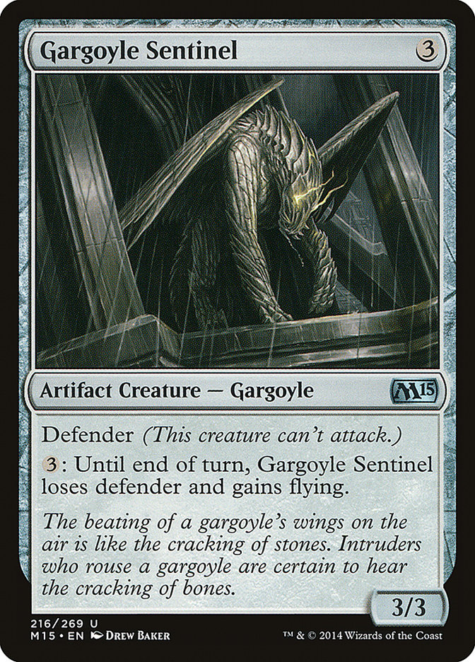 Gargoyle Sentinel [Magic 2015] | The Gaming Verse