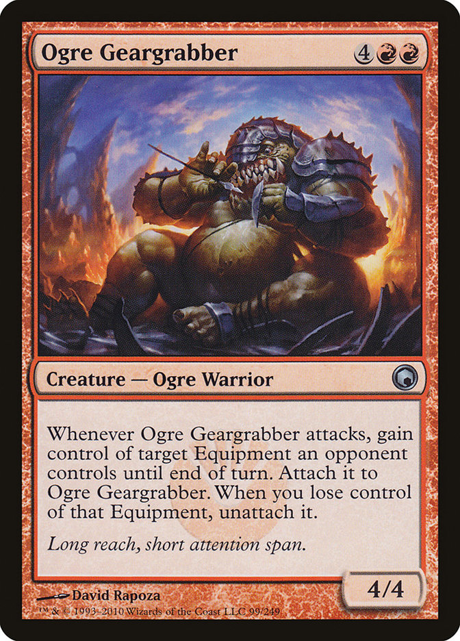 Ogre Geargrabber [Scars of Mirrodin] | The Gaming Verse