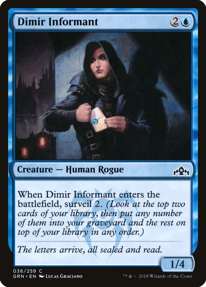 Dimir Informant [Guilds of Ravnica] | The Gaming Verse