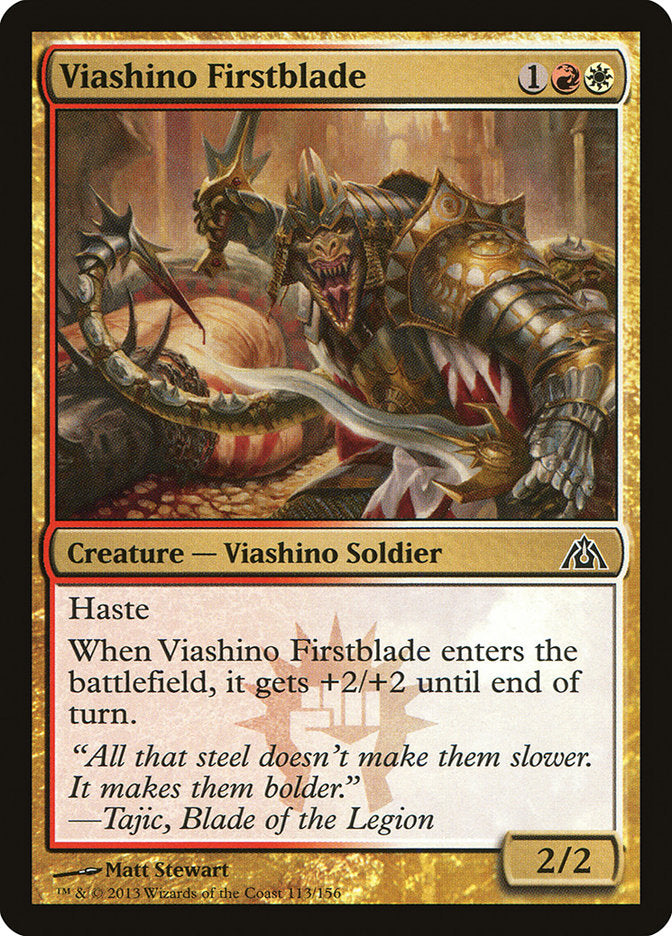 Viashino Firstblade [Dragon's Maze] | The Gaming Verse