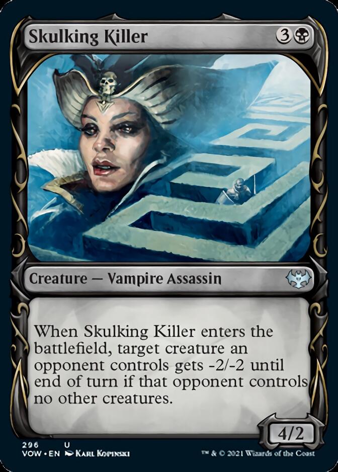 Skulking Killer (Showcase Fang Frame) [Innistrad: Crimson Vow] | The Gaming Verse