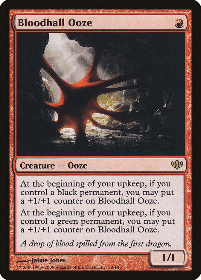 Bloodhall Ooze [Conflux] | The Gaming Verse