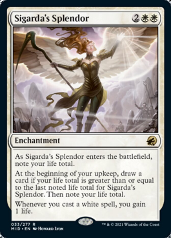 Sigarda's Splendor [Innistrad: Midnight Hunt] | The Gaming Verse