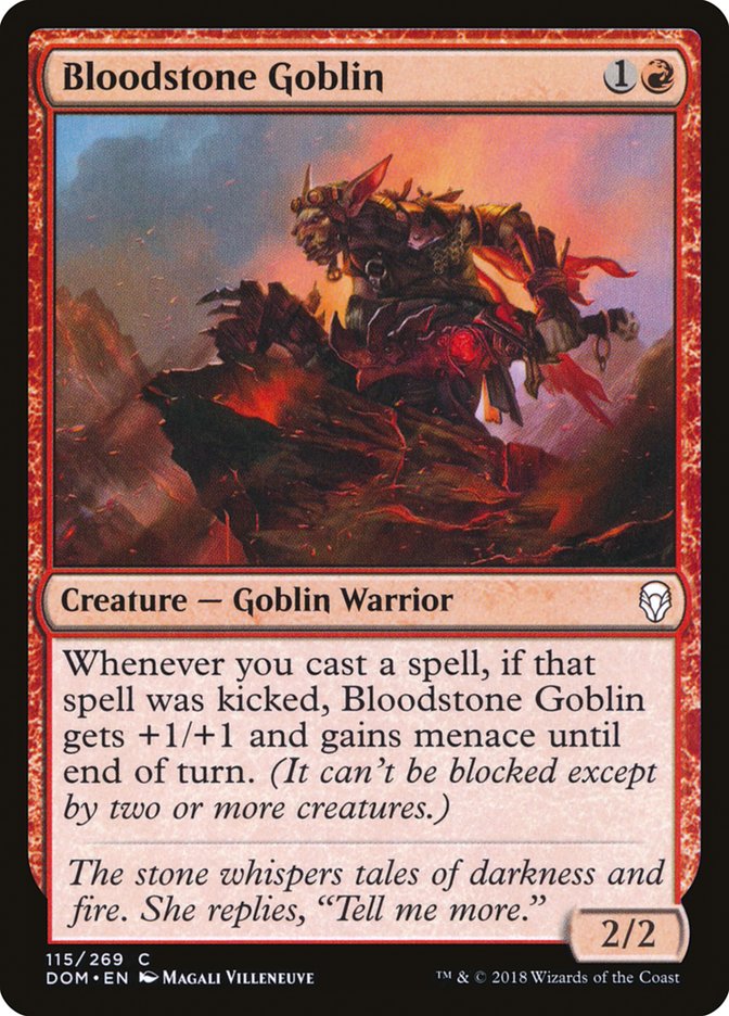 Bloodstone Goblin [Dominaria] | The Gaming Verse