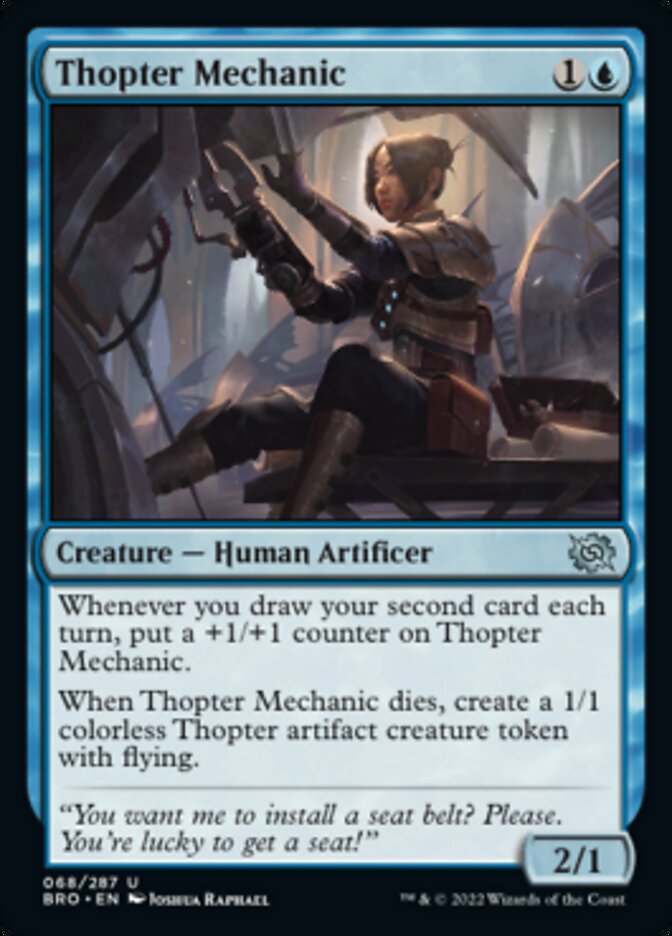 Thopter Mechanic [The Brothers' War] | The Gaming Verse