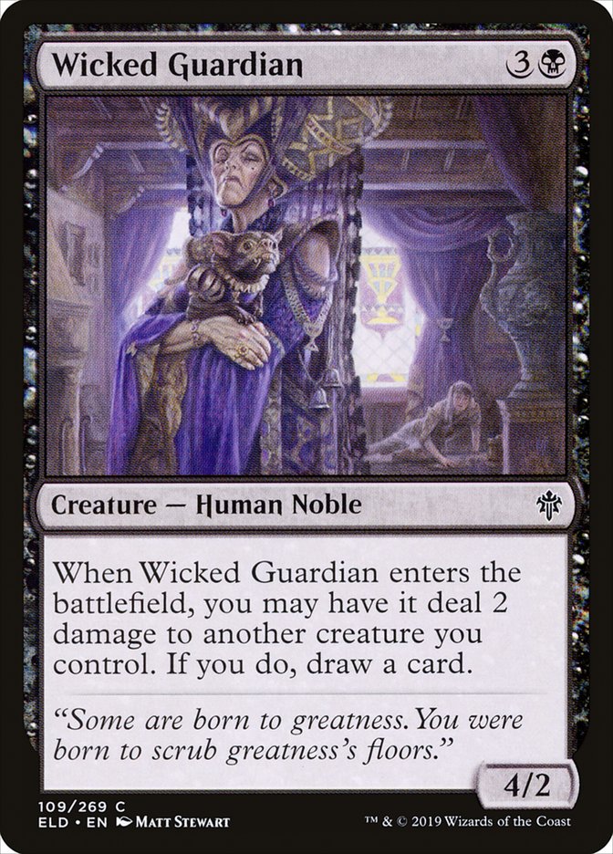 Wicked Guardian [Throne of Eldraine] | The Gaming Verse