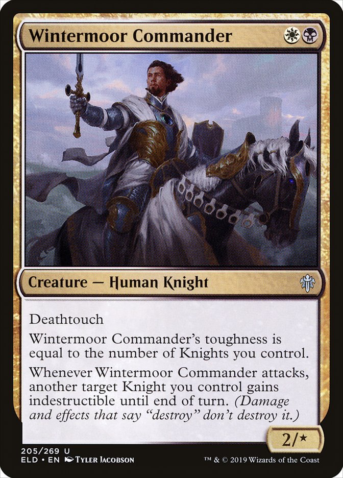 Wintermoor Commander [Throne of Eldraine] | The Gaming Verse