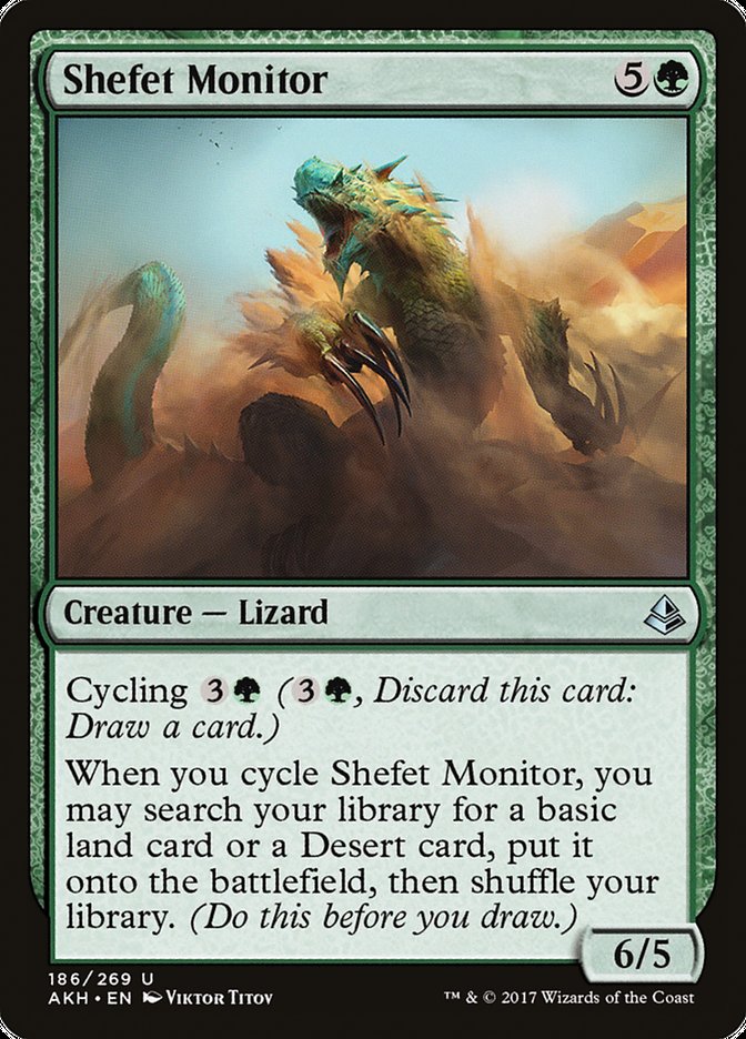 Shefet Monitor [Amonkhet] | The Gaming Verse