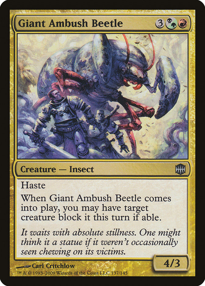 Giant Ambush Beetle [Alara Reborn] | The Gaming Verse