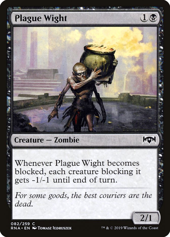 Plague Wight [Ravnica Allegiance] | The Gaming Verse