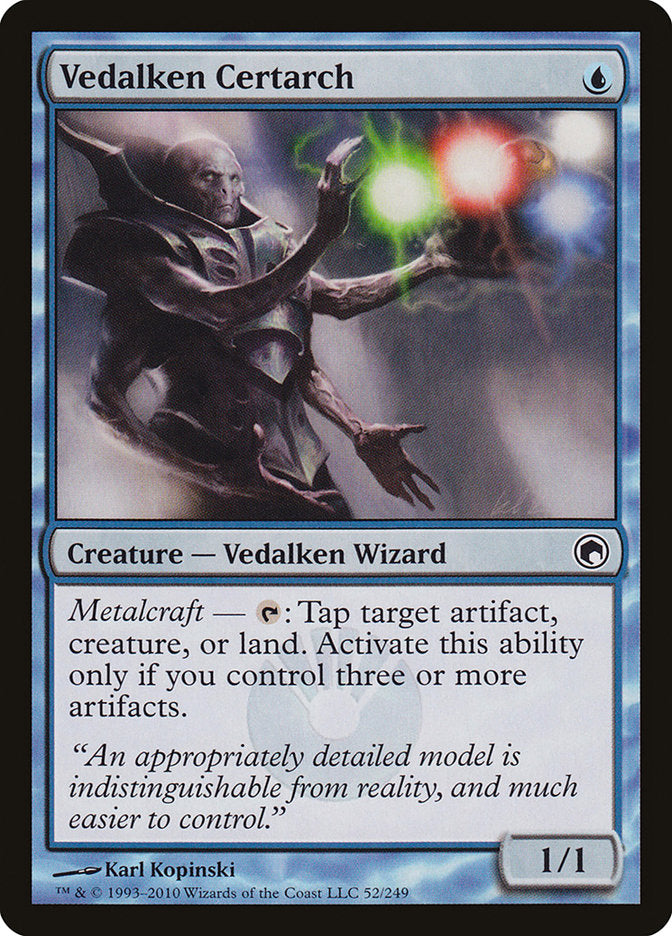 Vedalken Certarch [Scars of Mirrodin] | The Gaming Verse