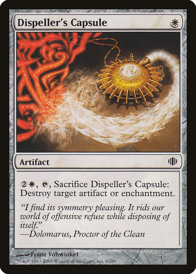 Dispeller's Capsule [Shards of Alara] | The Gaming Verse