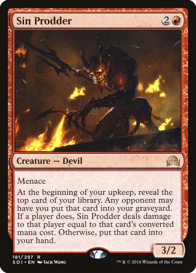 Sin Prodder [Shadows over Innistrad] | The Gaming Verse