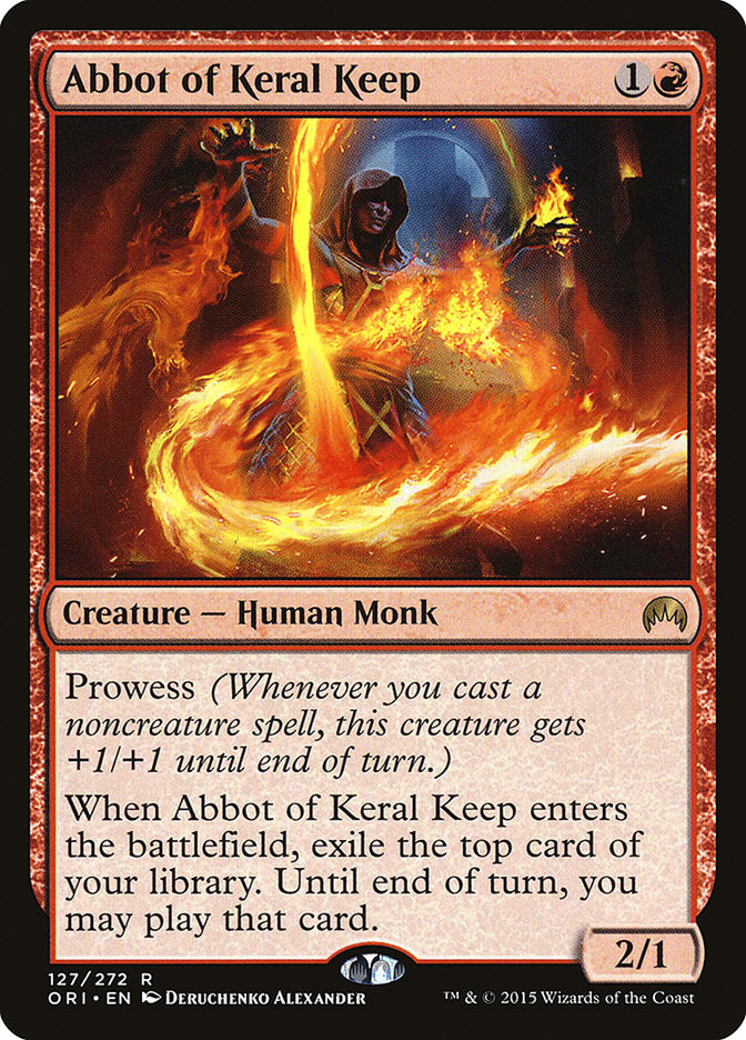 Abbot of Keral Keep [Magic Origins] | The Gaming Verse