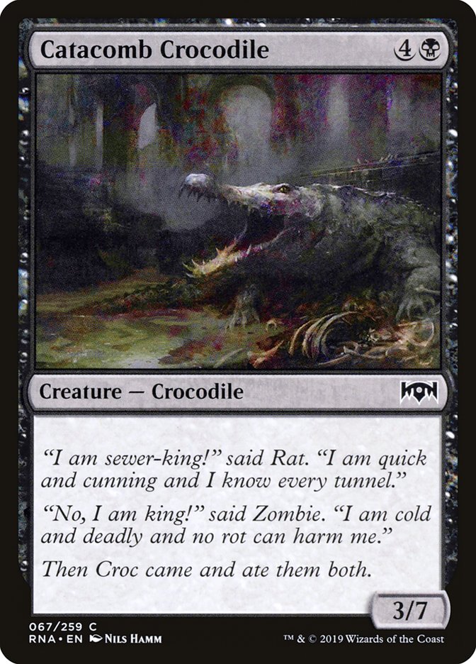 Catacomb Crocodile [Ravnica Allegiance] | The Gaming Verse