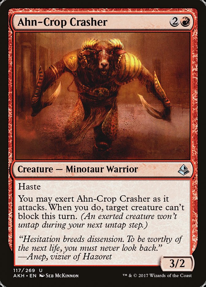 Ahn-Crop Crasher [Amonkhet] | The Gaming Verse