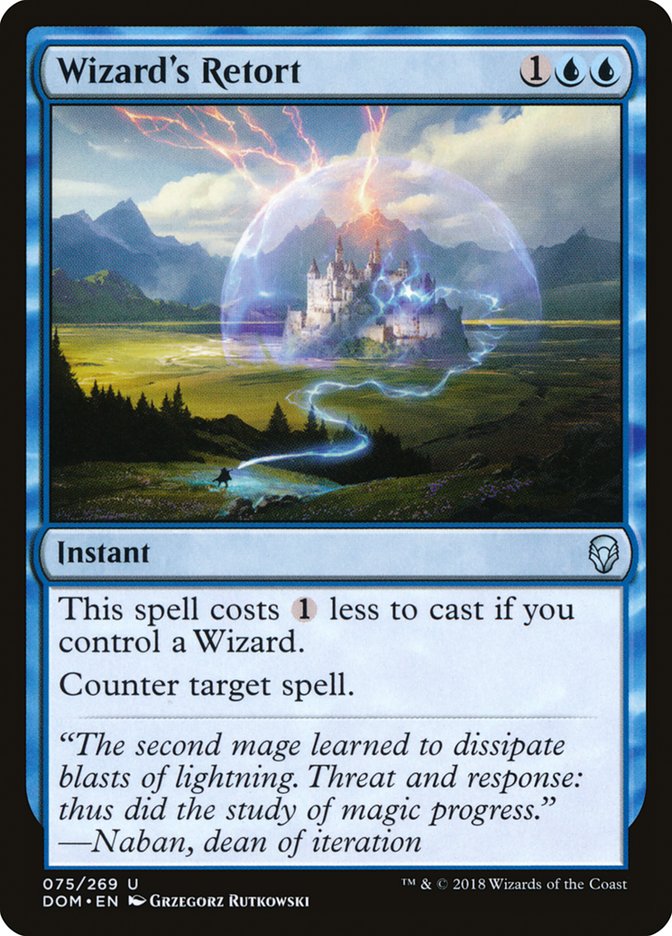 Wizard's Retort [Dominaria] | The Gaming Verse