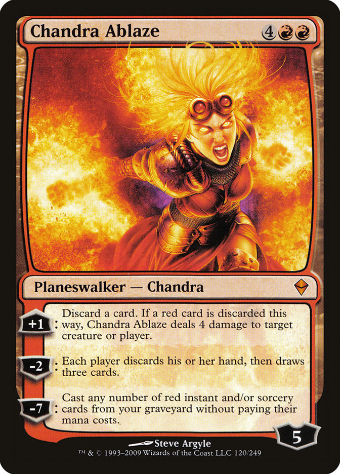 Chandra Ablaze [Zendikar] | The Gaming Verse