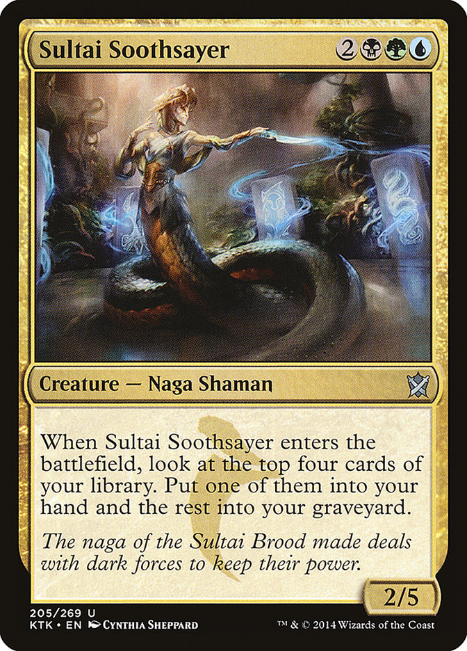 Sultai Soothsayer [Khans of Tarkir] | The Gaming Verse