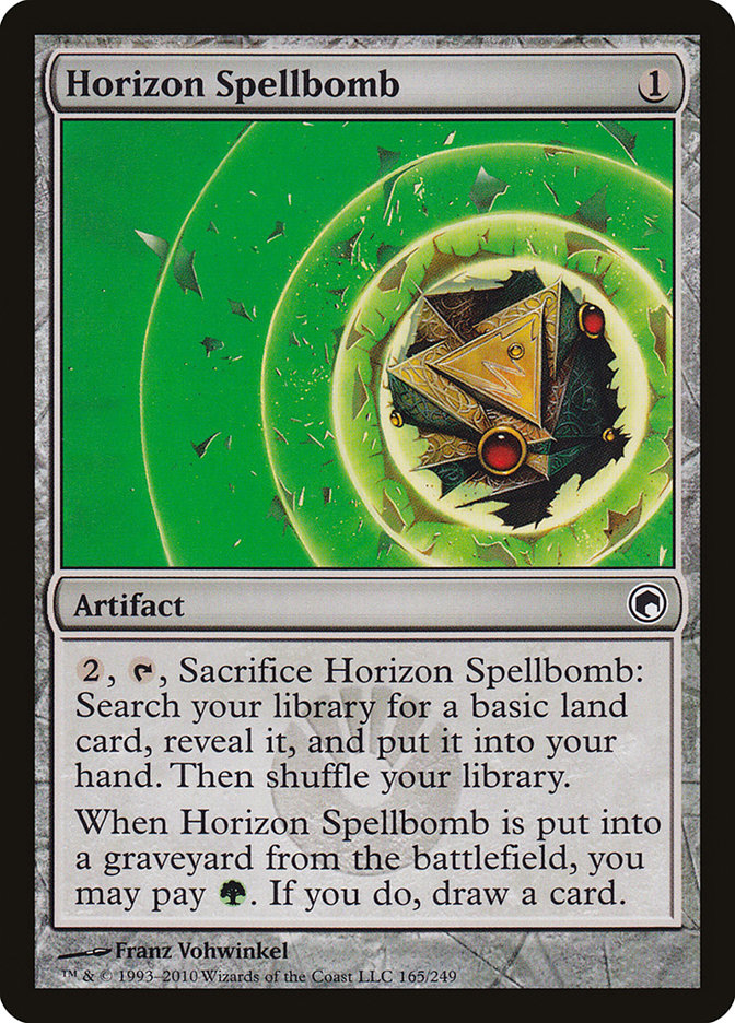 Horizon Spellbomb [Scars of Mirrodin] | The Gaming Verse