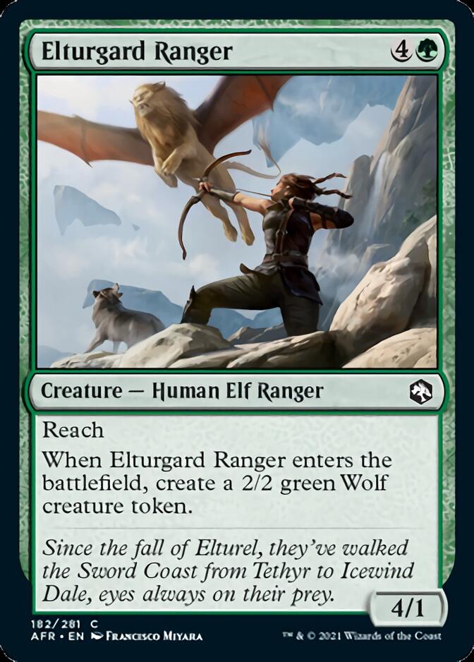 Elturgard Ranger [Dungeons & Dragons: Adventures in the Forgotten Realms] | The Gaming Verse