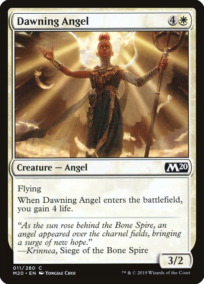 Dawning Angel [Core Set 2020] | The Gaming Verse