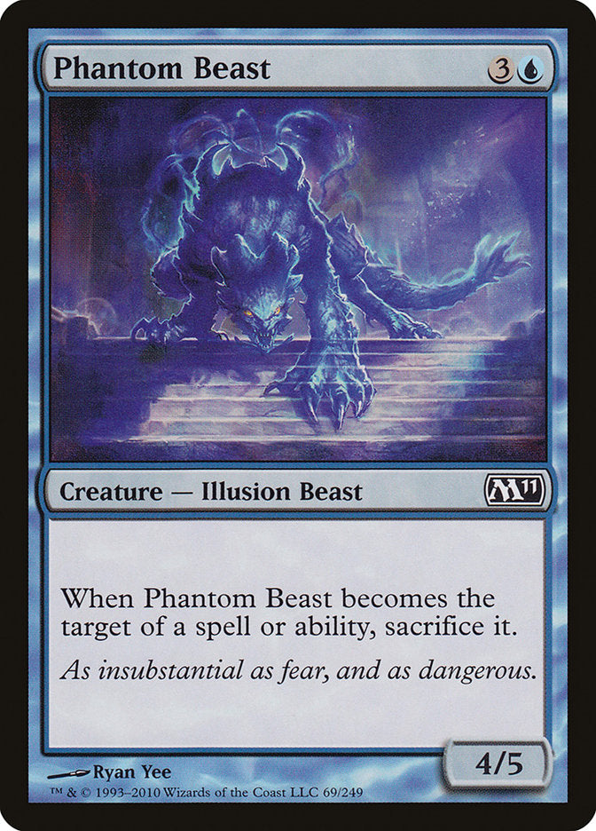 Phantom Beast [Magic 2011] | The Gaming Verse