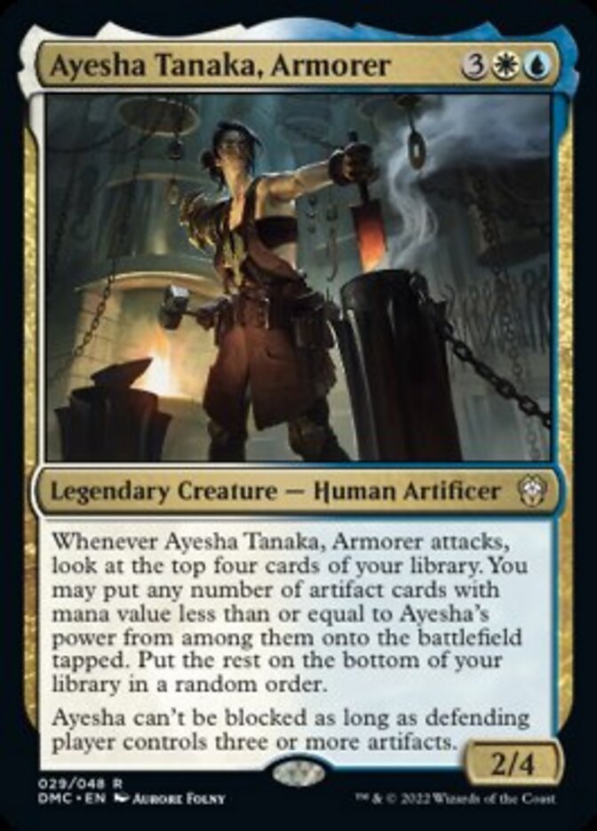 Ayesha Tanaka, Armorer [Dominaria United Commander] | The Gaming Verse