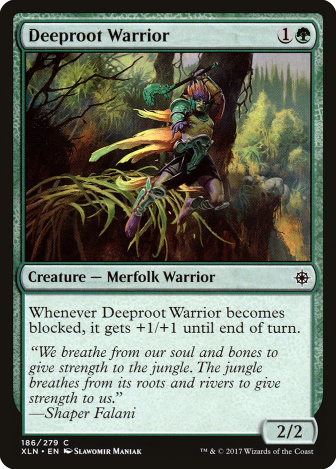 Deeproot Warrior [Ixalan] | The Gaming Verse