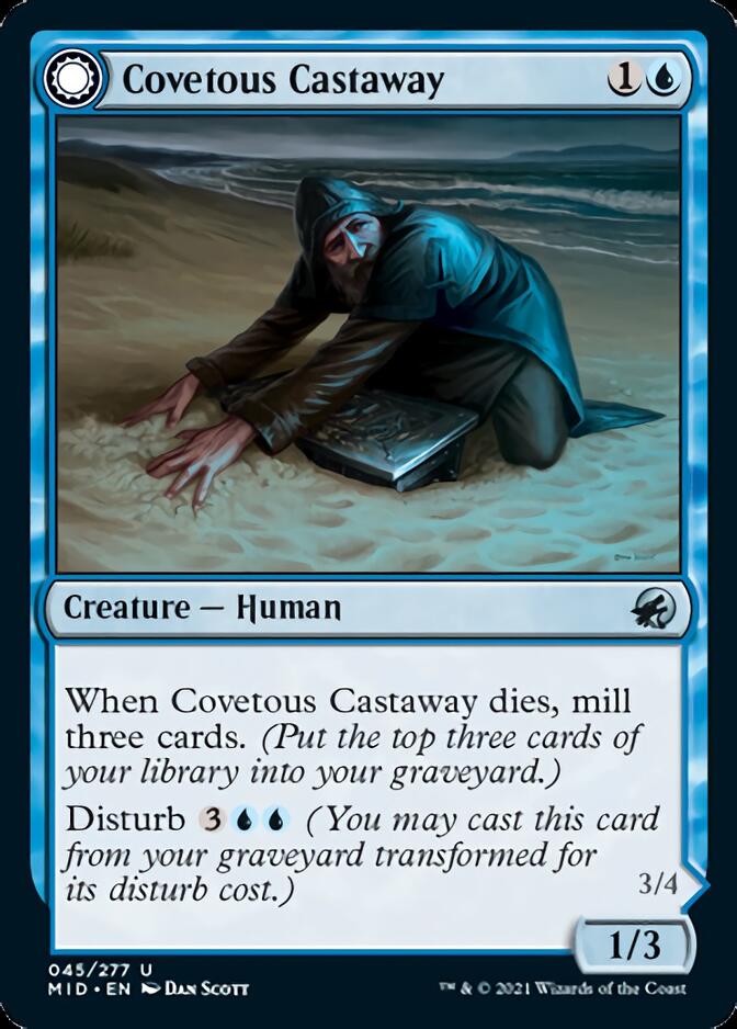 Covetous Castaway // Ghostly Castigator [Innistrad: Midnight Hunt] | The Gaming Verse