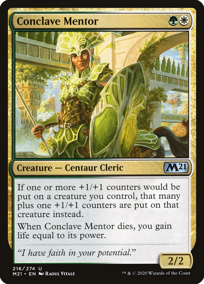 Conclave Mentor [Core Set 2021] | The Gaming Verse