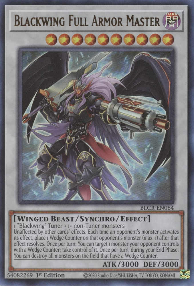 Blackwing Full Armor Master [BLCR-EN064] Ultra Rare | The Gaming Verse