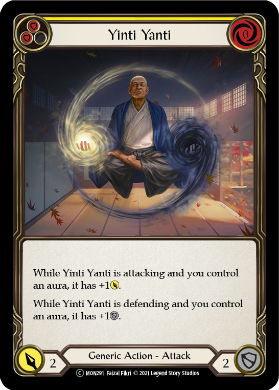 Yinti Yanti (Yellow) (Rainbow Foil) [U-MON291-RF] Unlimited Rainbow Foil | The Gaming Verse