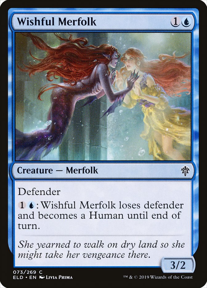 Wishful Merfolk [Throne of Eldraine] | The Gaming Verse